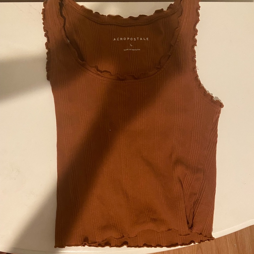 Aeropostale Brown Tank Top (large)